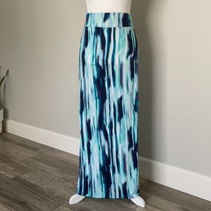a.n.a. Maxi  slit skirt